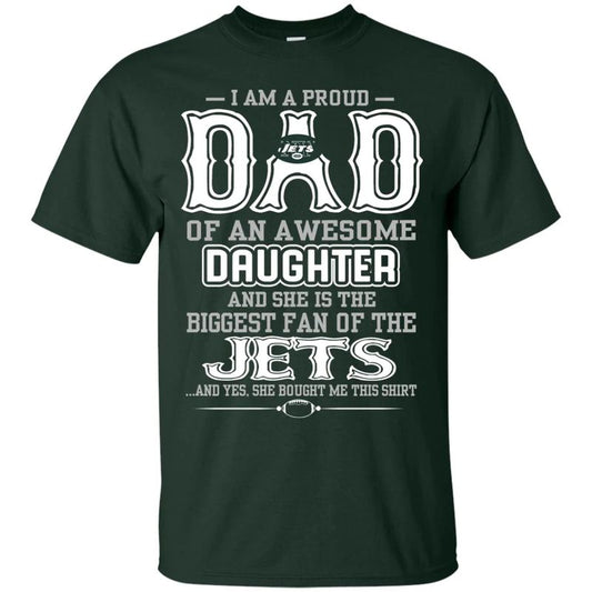 New York Jets – Proud Dad Of An Awesome Daughter Unisex T-Shirt Gift For Father’s Day
