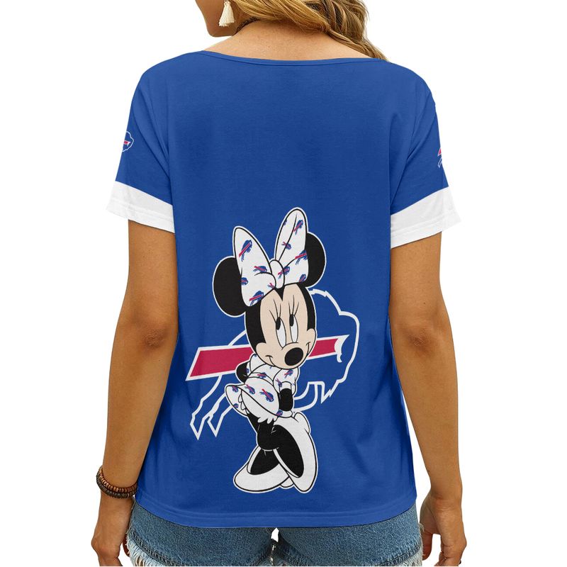 Buffalo Bills V-neck Women T-shirt