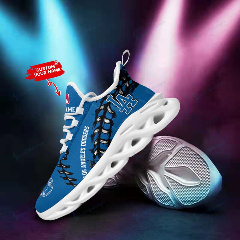 Los Angeles Dodgers Personalized Yezy Running Sneakers SPD377
