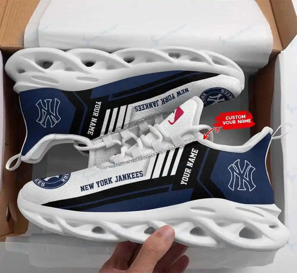 New York Yankees Personalized Yezy Running Sneakers SPD405