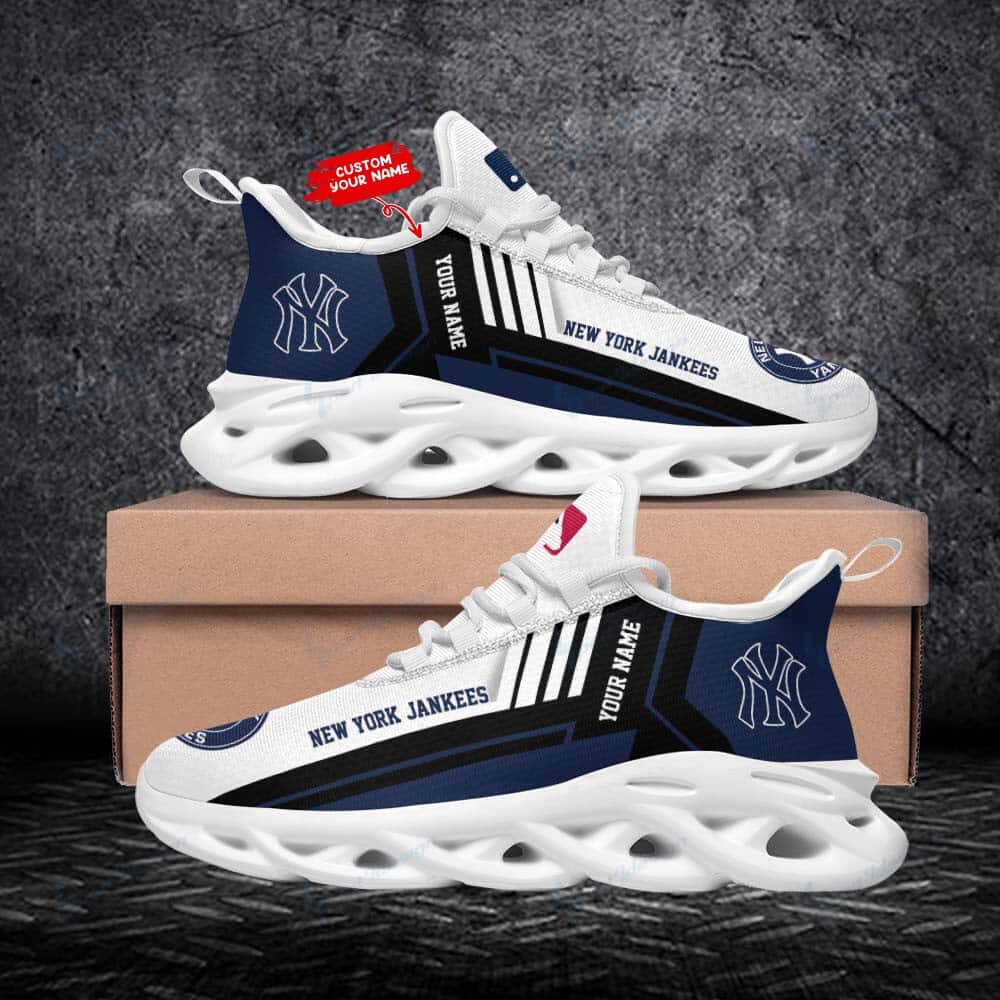 New York Yankees Personalized Yezy Running Sneakers SPD405