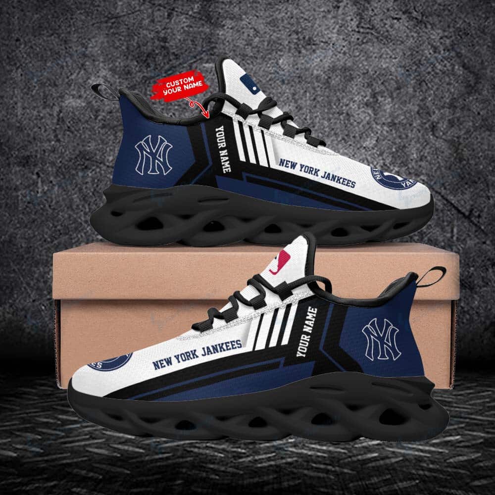 New York Yankees Personalized Yezy Running Sneakers SPD405