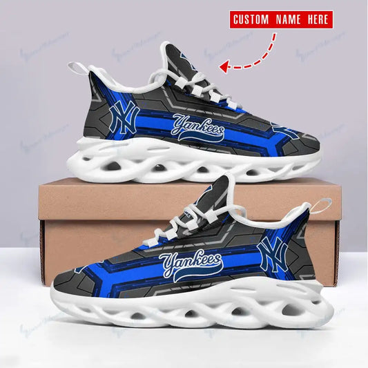 New York Yankees Personalized Yezy Running Sneakers SPD400