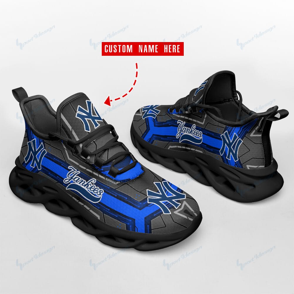 New York Yankees Personalized Yezy Running Sneakers SPD400