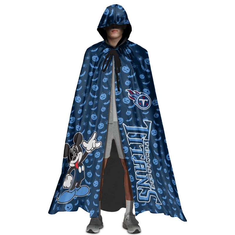 Tennessee Titans MM Pattern Halloween Limited Edition All-Over Print Halloween Cloak