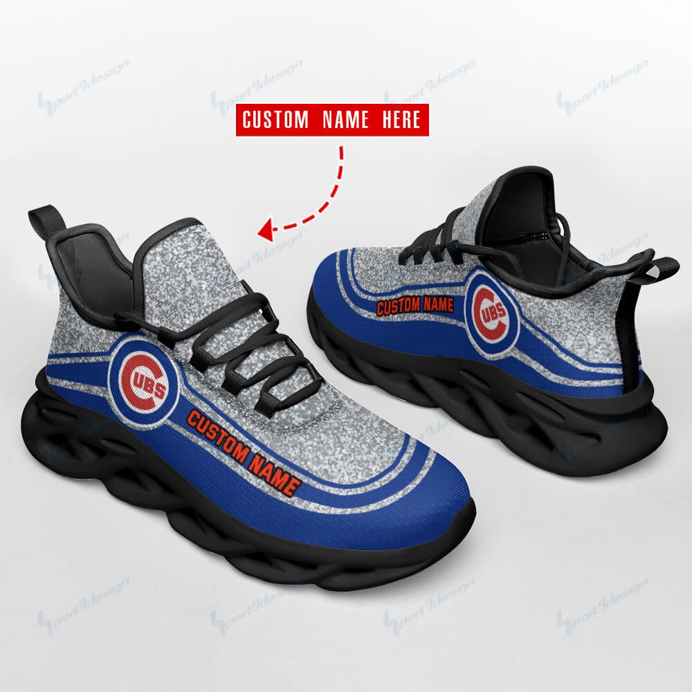 Chicago Cubs Personalized Yezy Running Sneakers SPD353
