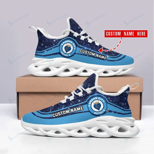 Kansas City Royals Personalized Yezy Running Sneakers SPD354