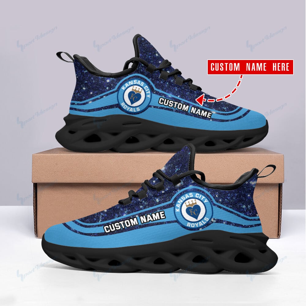 Kansas City Royals Personalized Yezy Running Sneakers SPD354