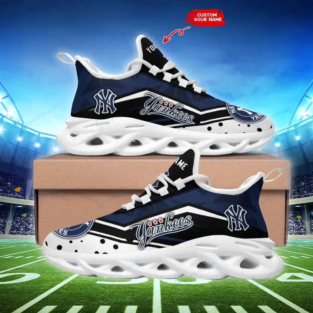New York Yankees Personalized Yezy Running Sneakers SPD270