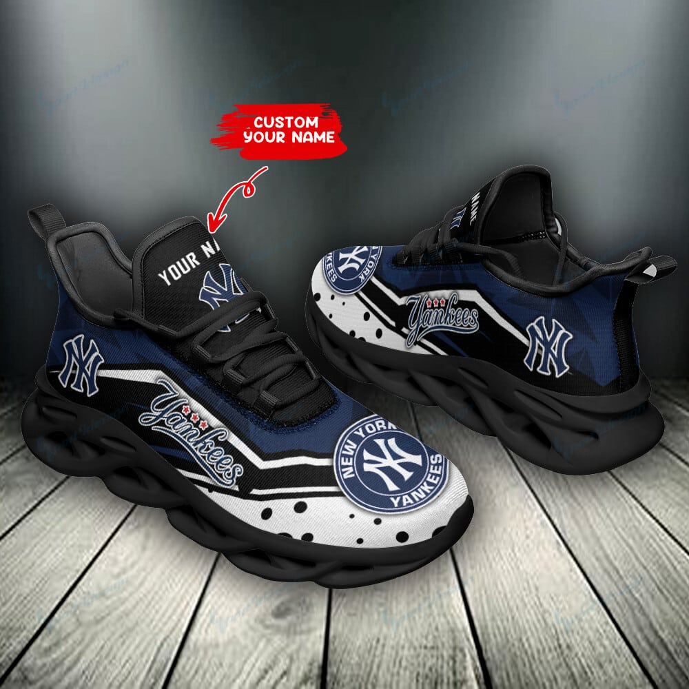 New York Yankees Personalized Yezy Running Sneakers SPD270