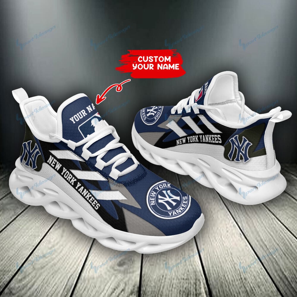 New York Yankees Personalized Yezy Running Sneakers SPD224