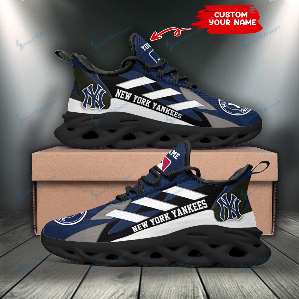New York Yankees Personalized Yezy Running Sneakers SPD224