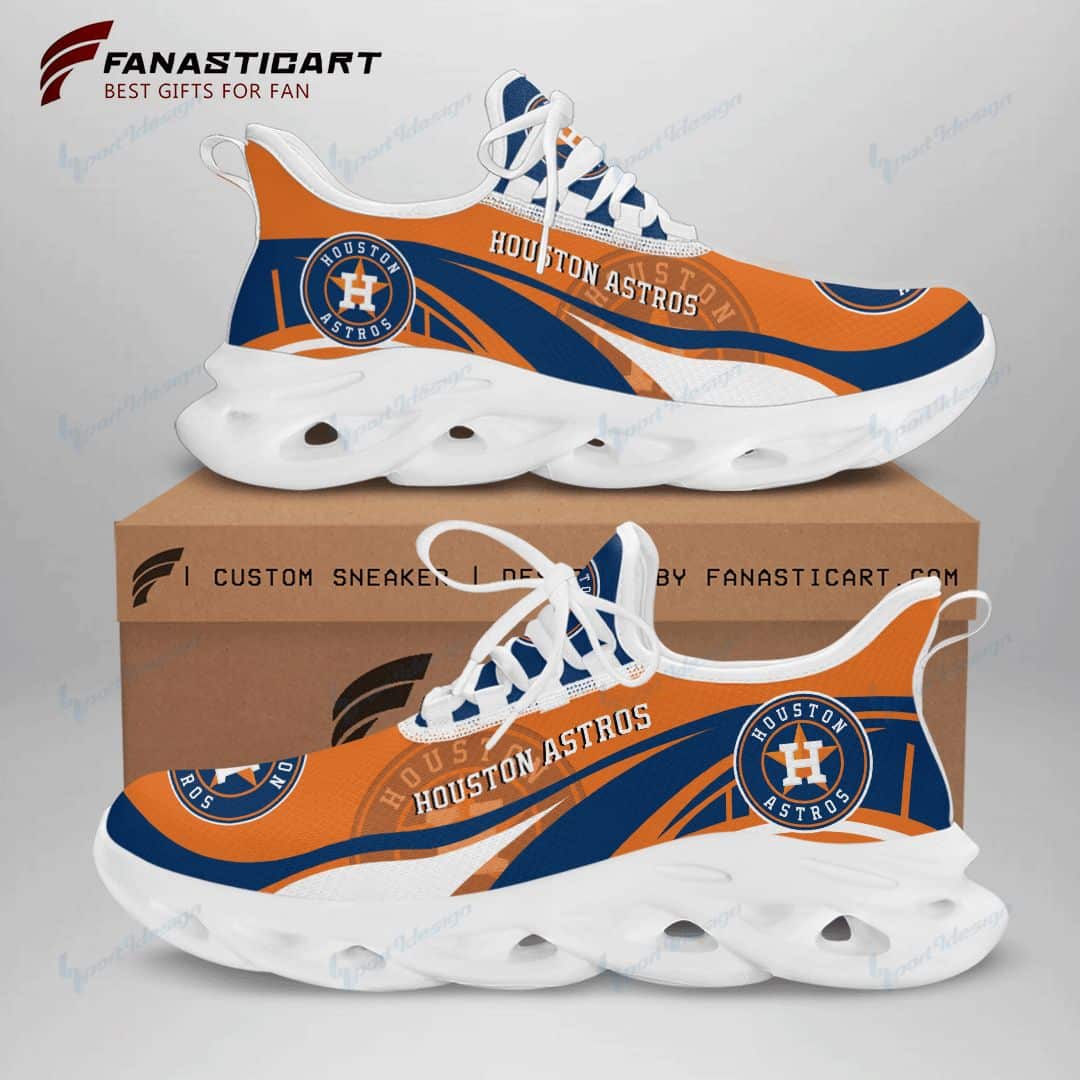 Houston Astros Running Yezy Sneakers SPD218