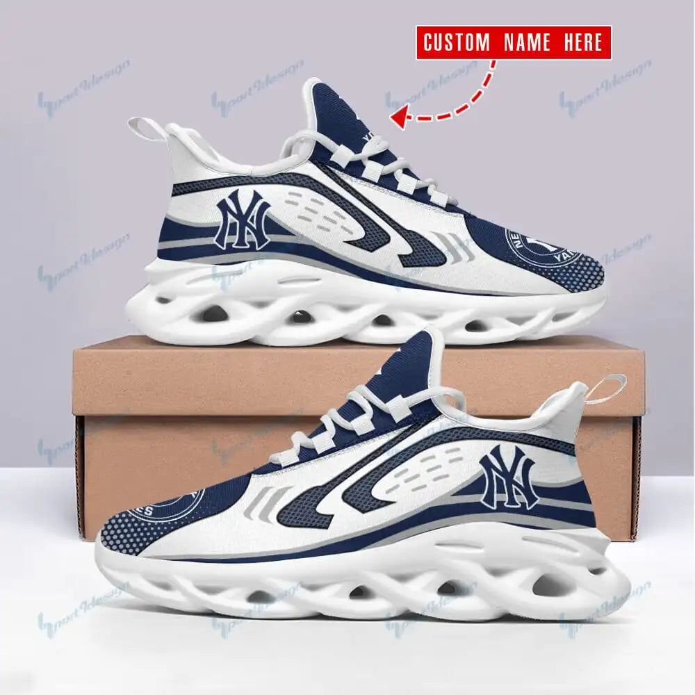 New York Yankees Personalized Yezy Running Sneakers SPD134