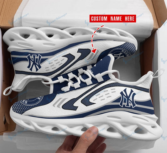 New York Yankees Personalized Yezy Running Sneakers SPD134