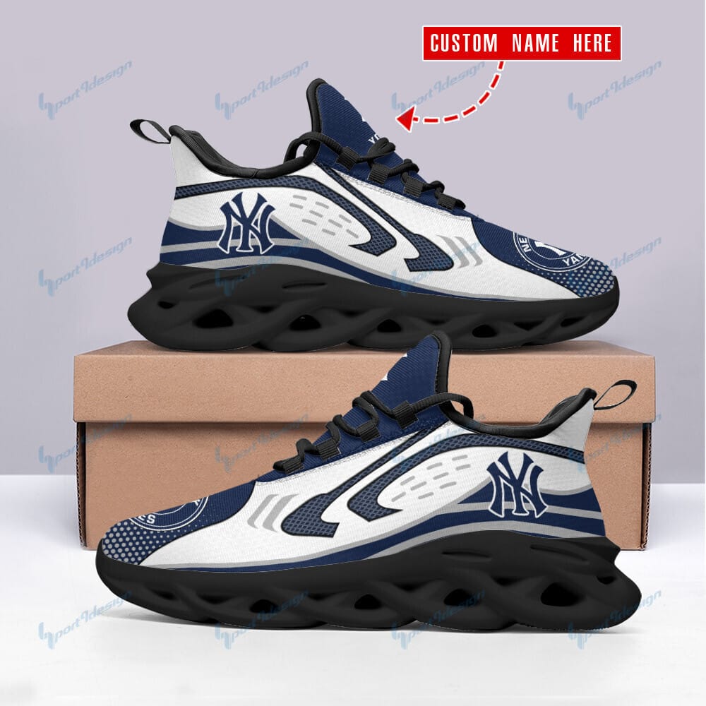 New York Yankees Personalized Yezy Running Sneakers SPD134