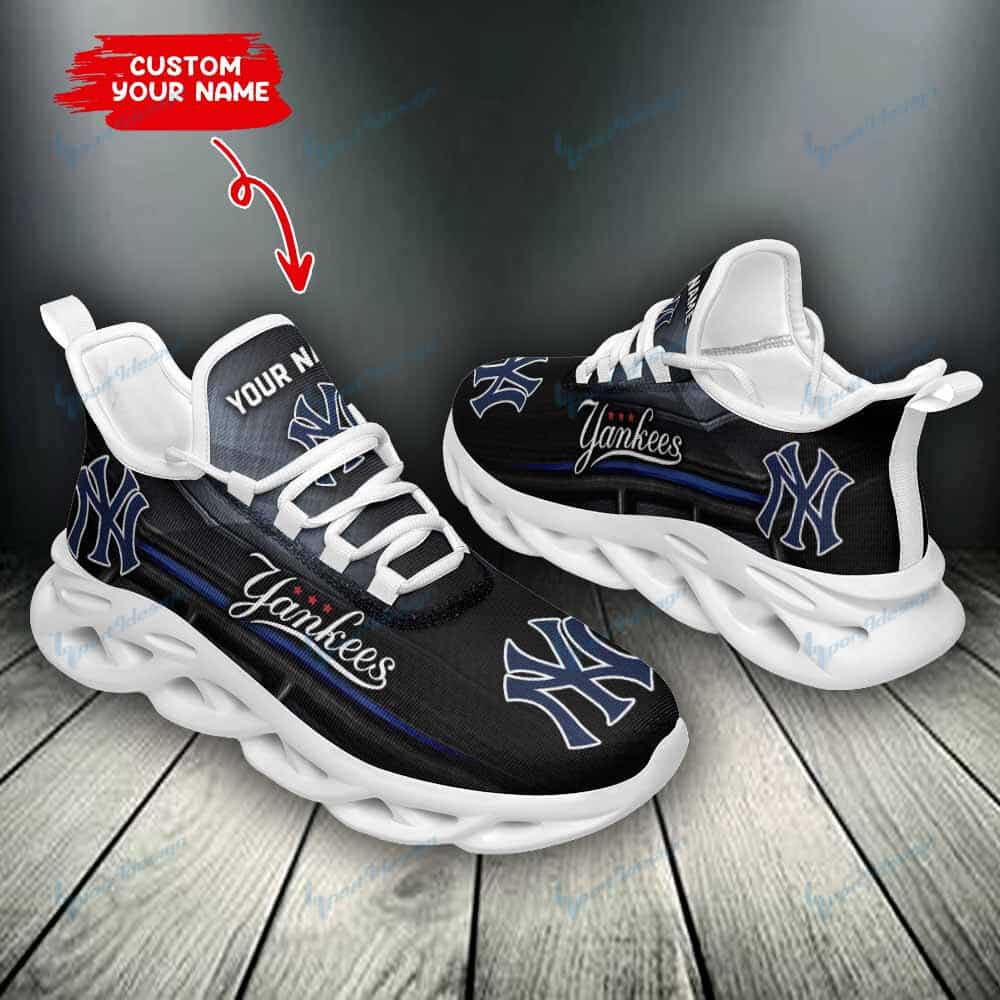 New York Yankees Personalized Yezy Running Sneakers SPD146