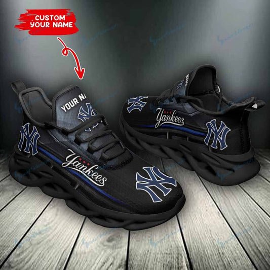 New York Yankees Personalized Yezy Running Sneakers SPD146