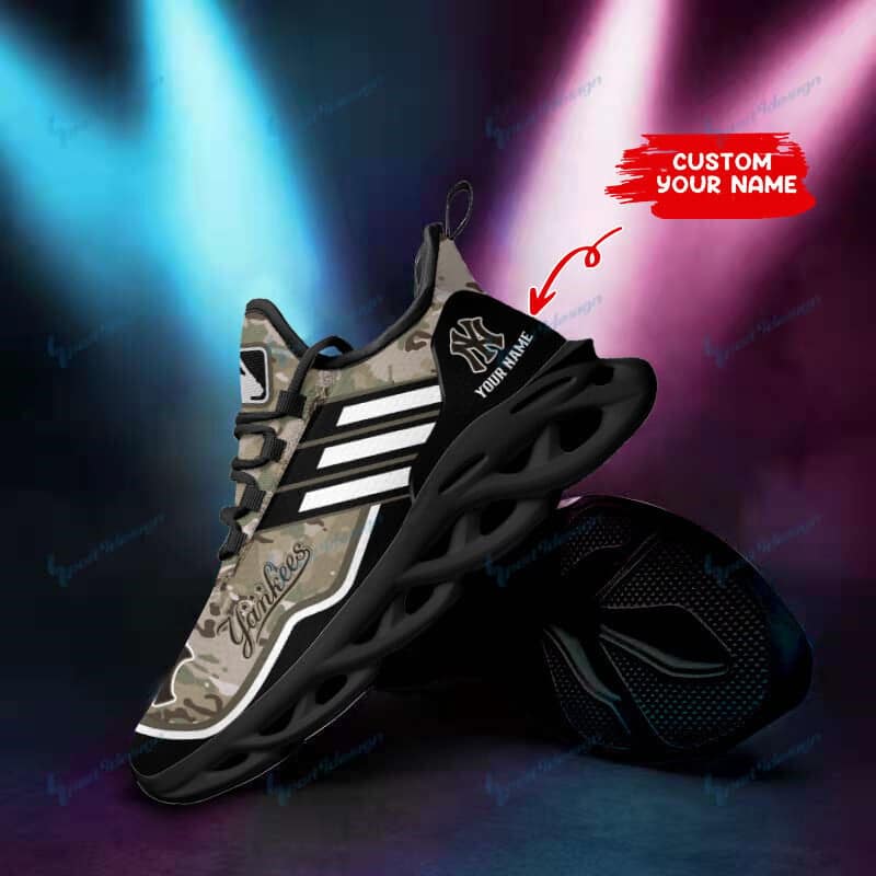 New York Yankees Personalized Yezy Running Sneakers SPD85