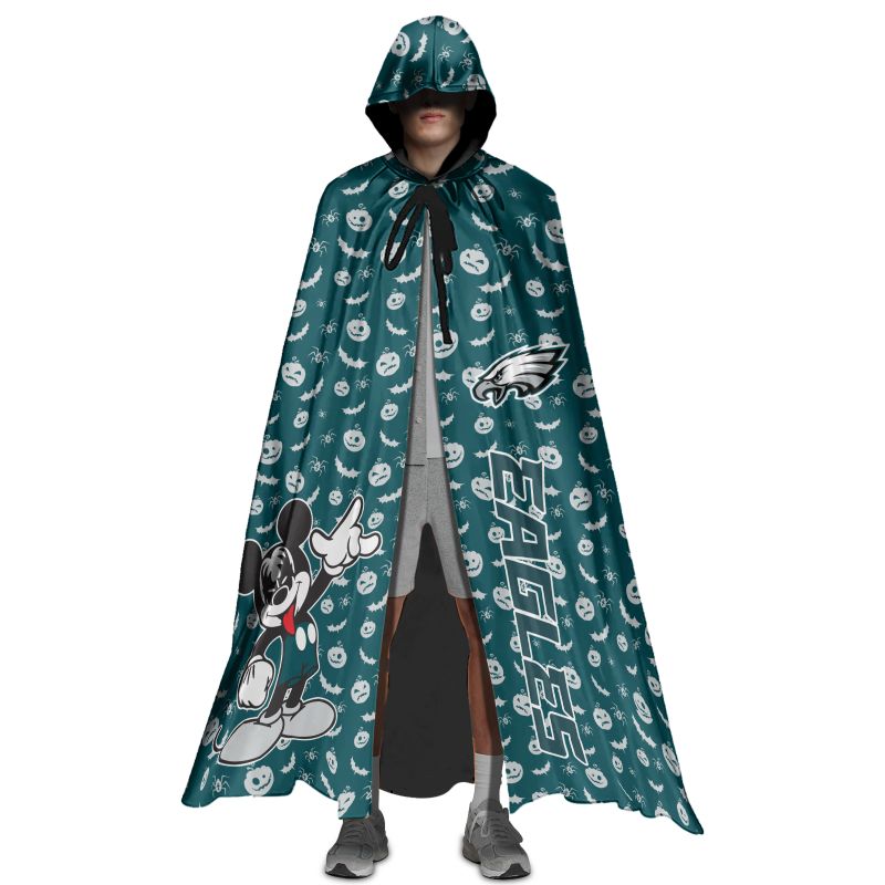 Philadelphia Eagles Halloween Limited Edition All-Over Print Halloween Cloak
