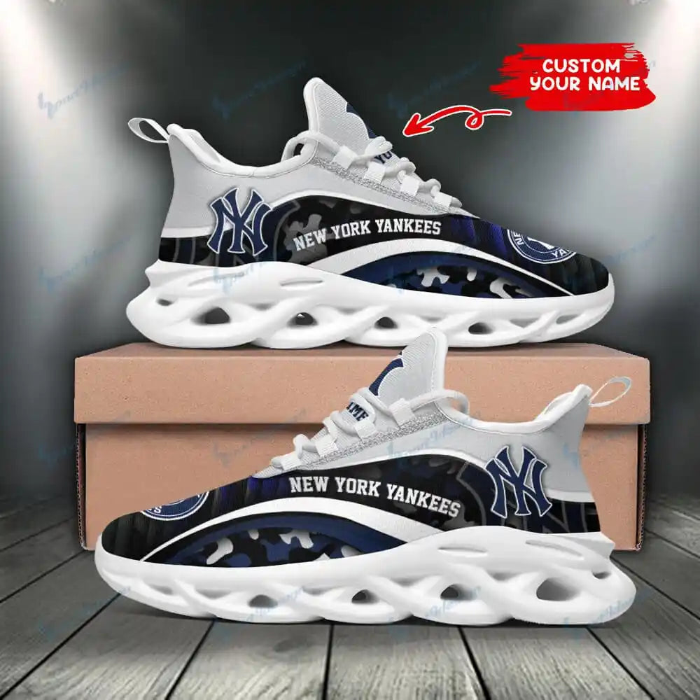 New York Yankees Personalized Yezy Running Sneakers BB998