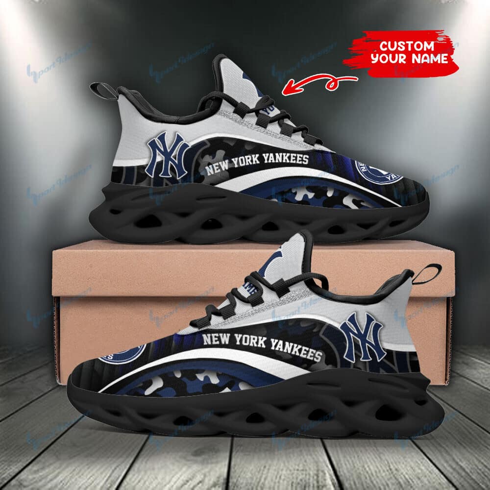 New York Yankees Personalized Yezy Running Sneakers BB998