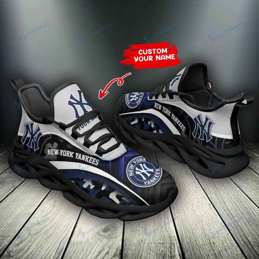 New York Yankees Personalized Yezy Running Sneakers BB998