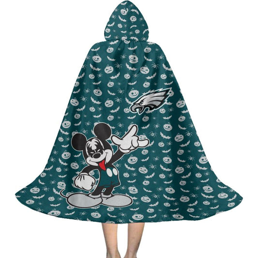 Philadelphia Eagles Halloween Limited Edition All-Over Print Halloween Cloak