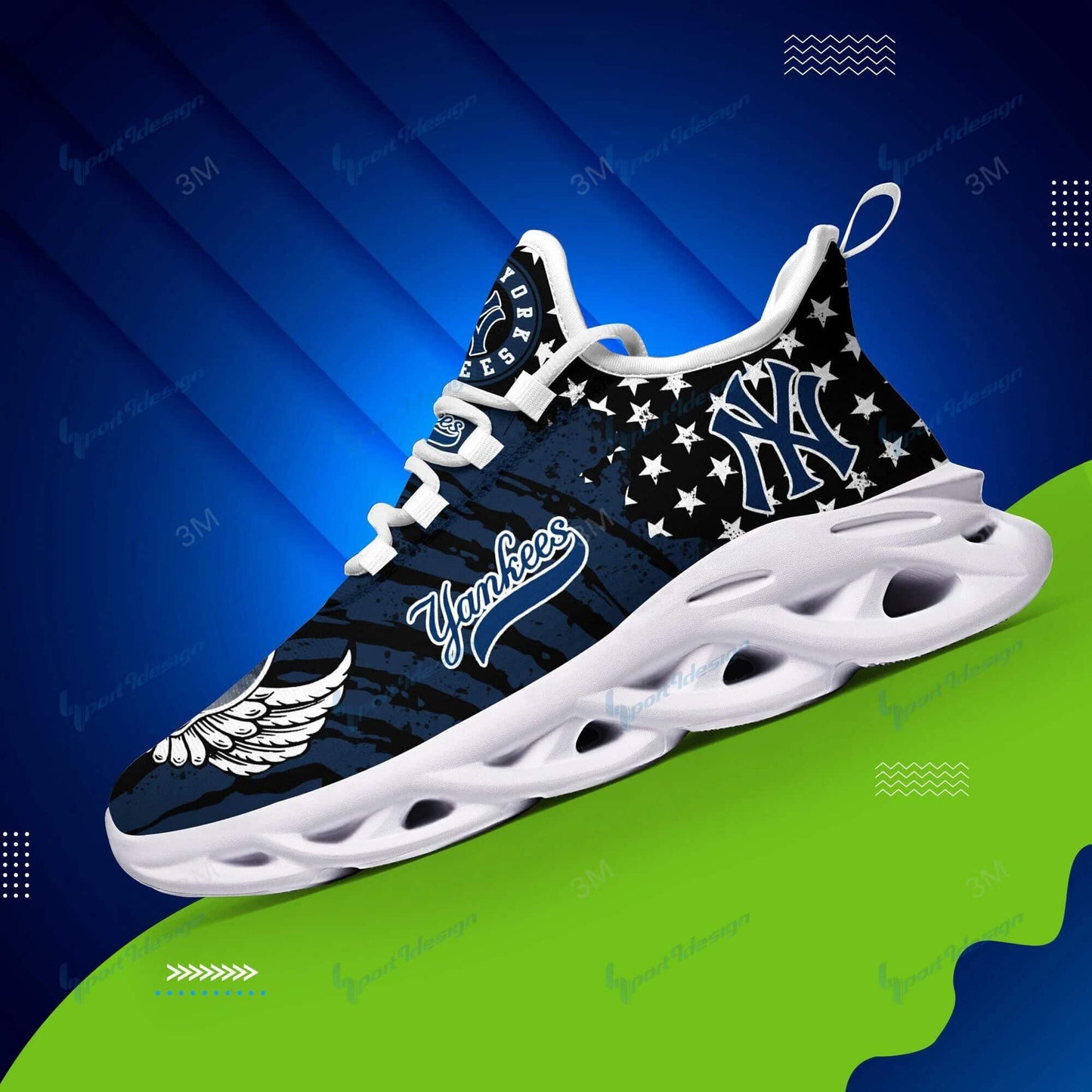 New York Yankees Yezy Running Sneakers BB733