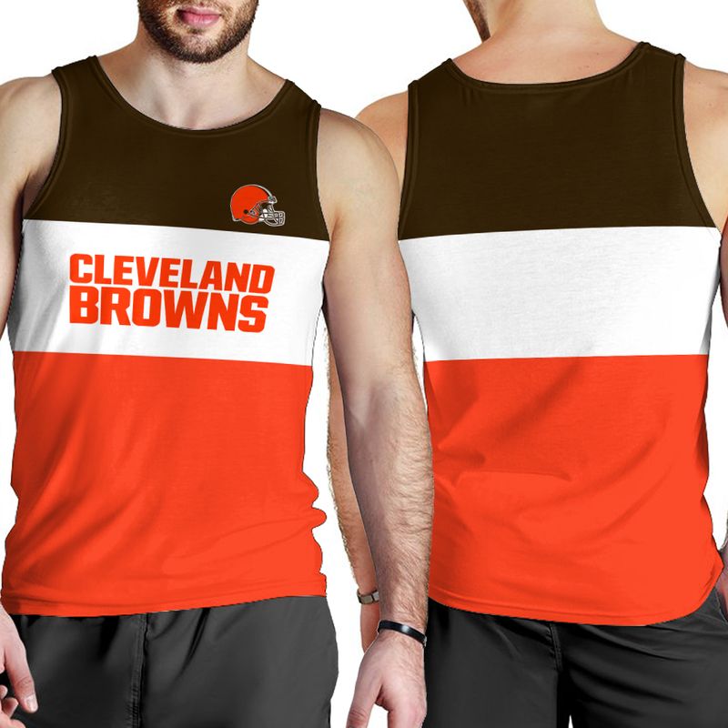 Cleveland Browns Men Tank Top BGMTT055