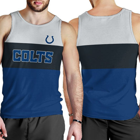 Indianapolis Colts Men Tank Top BGMTT061
