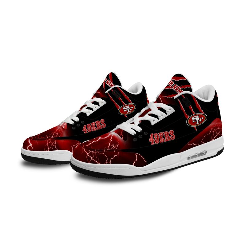 San Francisco 49ers Basic Leather JD03 Shoes Men and Women AZBTAJ3000211