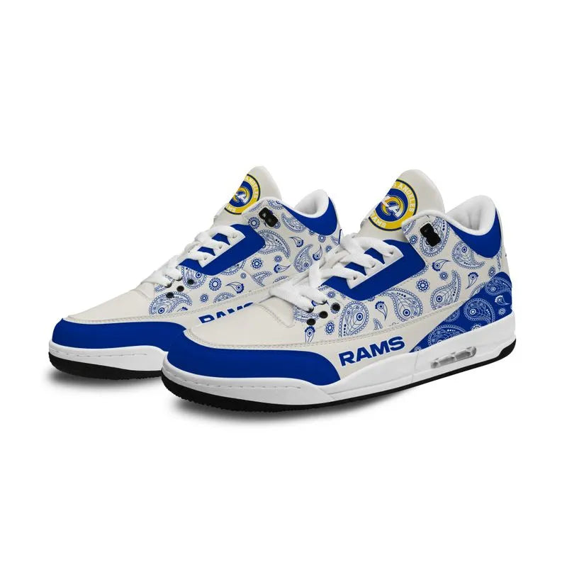 Los Angeles Rams Basic Leather JD03 Shoes Men and Women AZBTAJ3000220