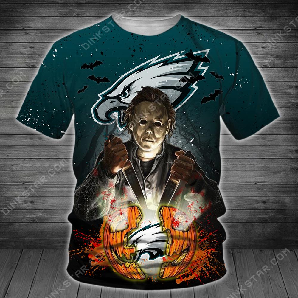 Philadelphia Eagles Halloween Limited Edition Unisex All Over Print Full 3D T-shirt Sweater Hoodie