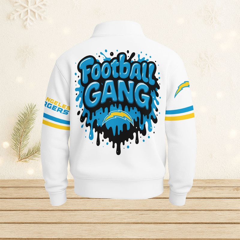 Los Angeles Chargers Casual Stand Collar Sweatshirt BT679