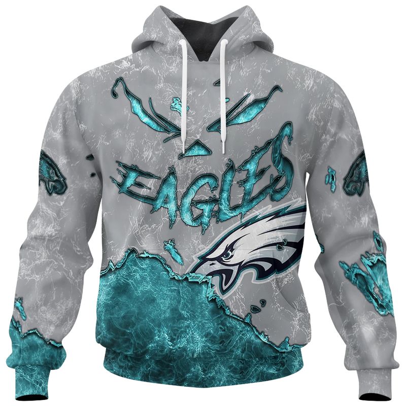 Philadelphia Eagles Combo Limited Edition Clothes Jack O’ Lantern Halloween Collection AZBTCLEC000002