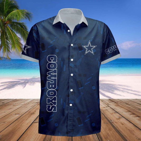 Dallas Cowboys Personalized Button Shirt Father’s Day New AZBTBTS000012