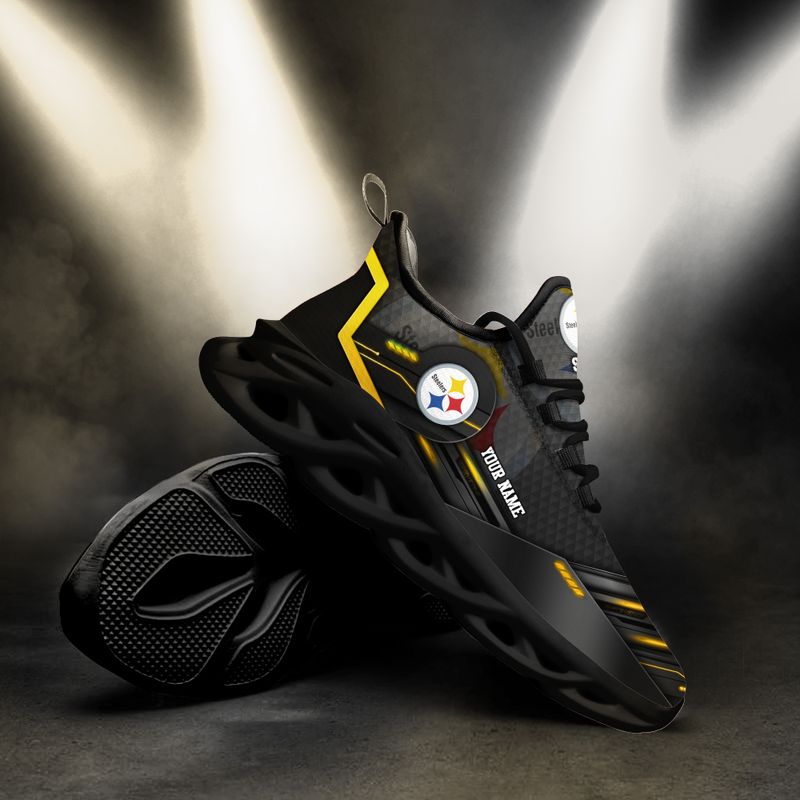 Pittsburgh Steelers Personalized Yezy Running Sneakers
