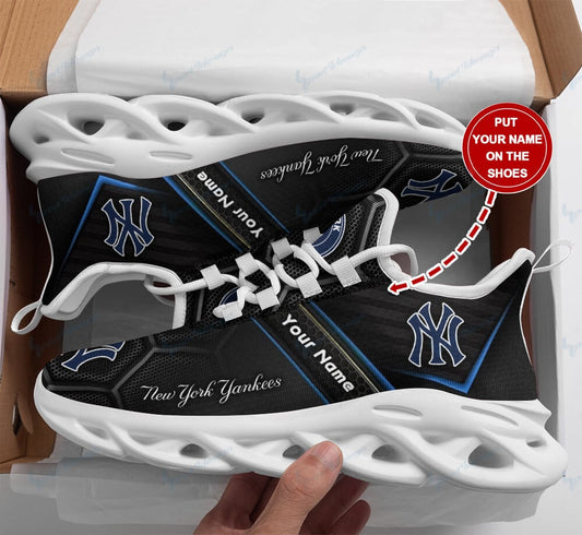 New York Yankees Personalized Yezy Running Sneakers 268