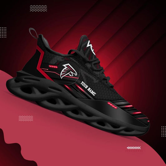 Atlanta Falcons Personalized Yezy Running Sneakers SPDMS768