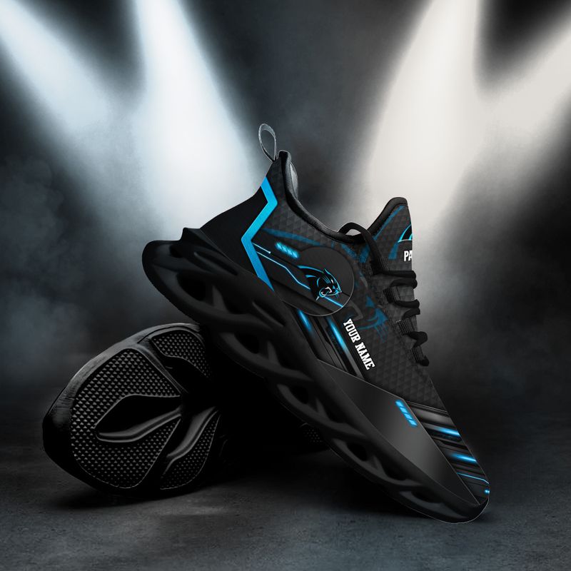 Carolina Panthers Personalized Yezy Running Sneakers SPDMS770