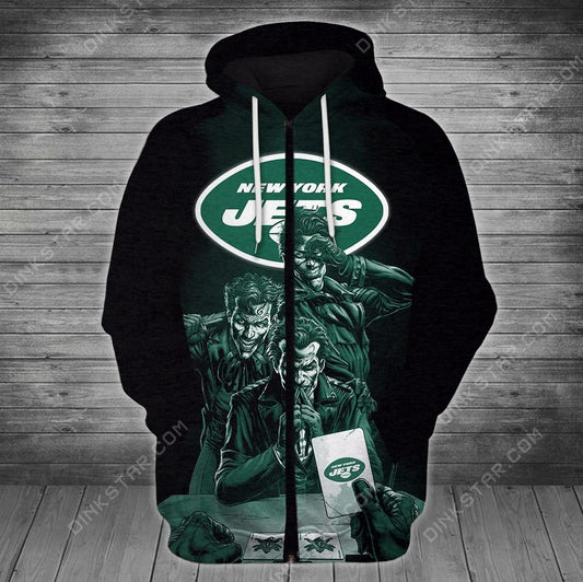 New York Jets Halloween Limited Edition Unisex All Over Print Full 3D T-shirt Sweater Hoodie