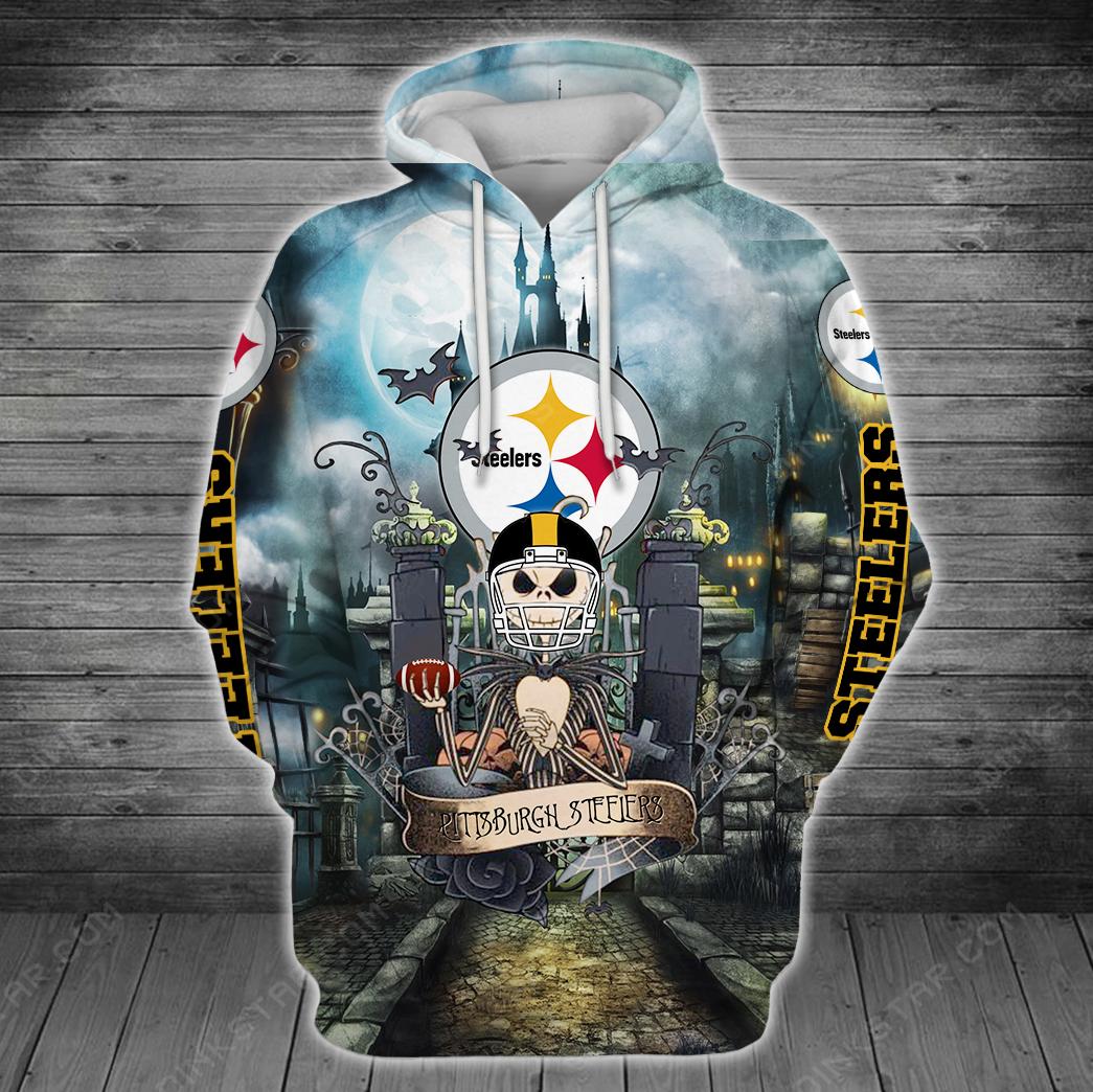 Pittsburgh Steelers Halloween Limited Edition Unisex All Over Print Full 3D T-shirt Sweater Hoodie