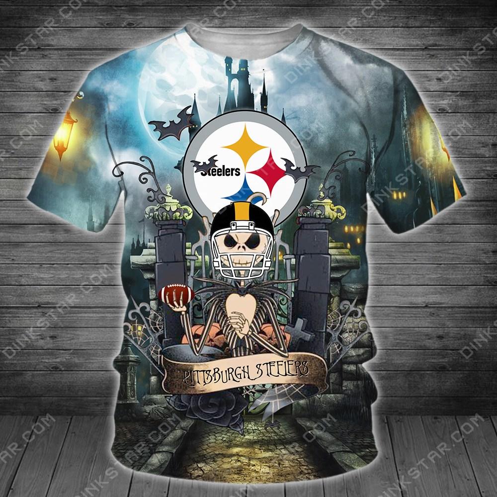 Pittsburgh Steelers Halloween Limited Edition Unisex All Over Print Full 3D T-shirt Sweater Hoodie
