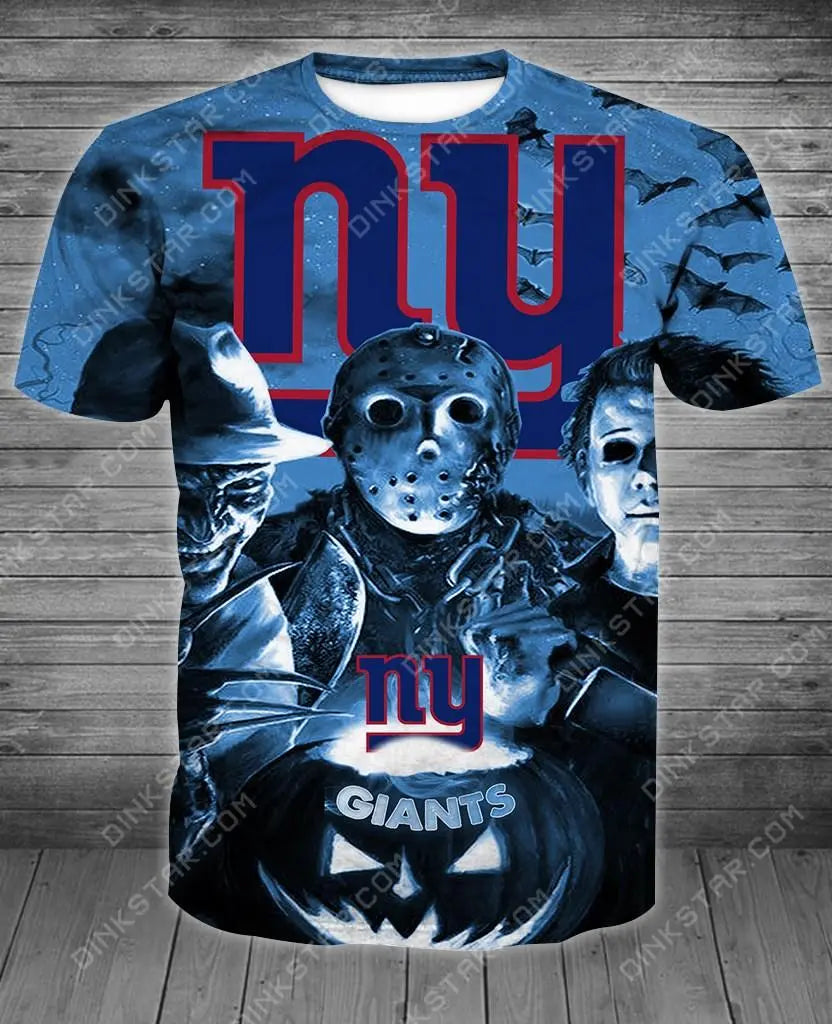 New York Giants Halloween Limited Edition Unisex All Over Print Full 3D T-shirt Sweater Hoodie