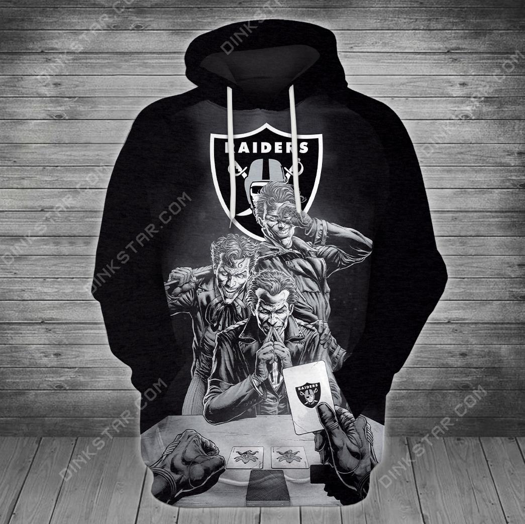 Las Vegas Raiders Halloween Limited Edition Unisex All Over Print Full 3D T-shirt Sweater Hoodie