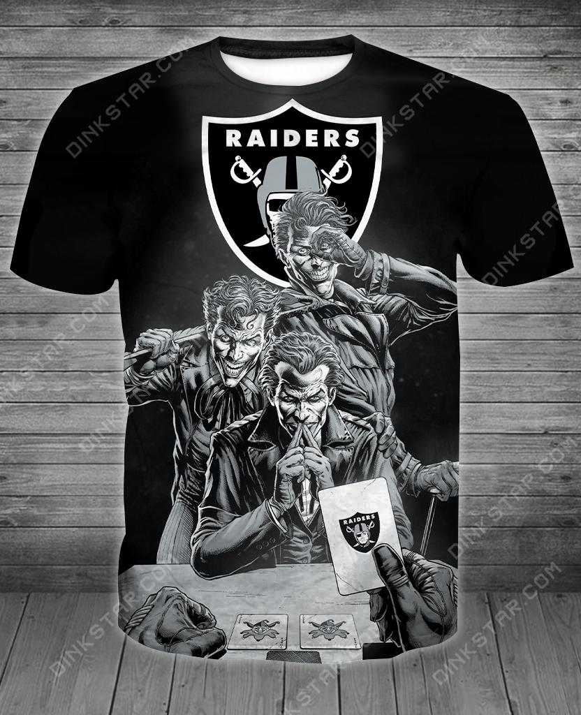 Las Vegas Raiders Halloween Limited Edition Unisex All Over Print Full 3D T-shirt Sweater Hoodie