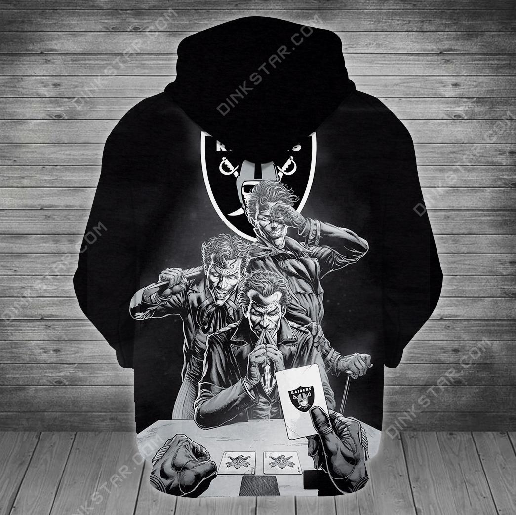 Las Vegas Raiders Halloween Limited Edition Unisex All Over Print Full 3D T-shirt Sweater Hoodie