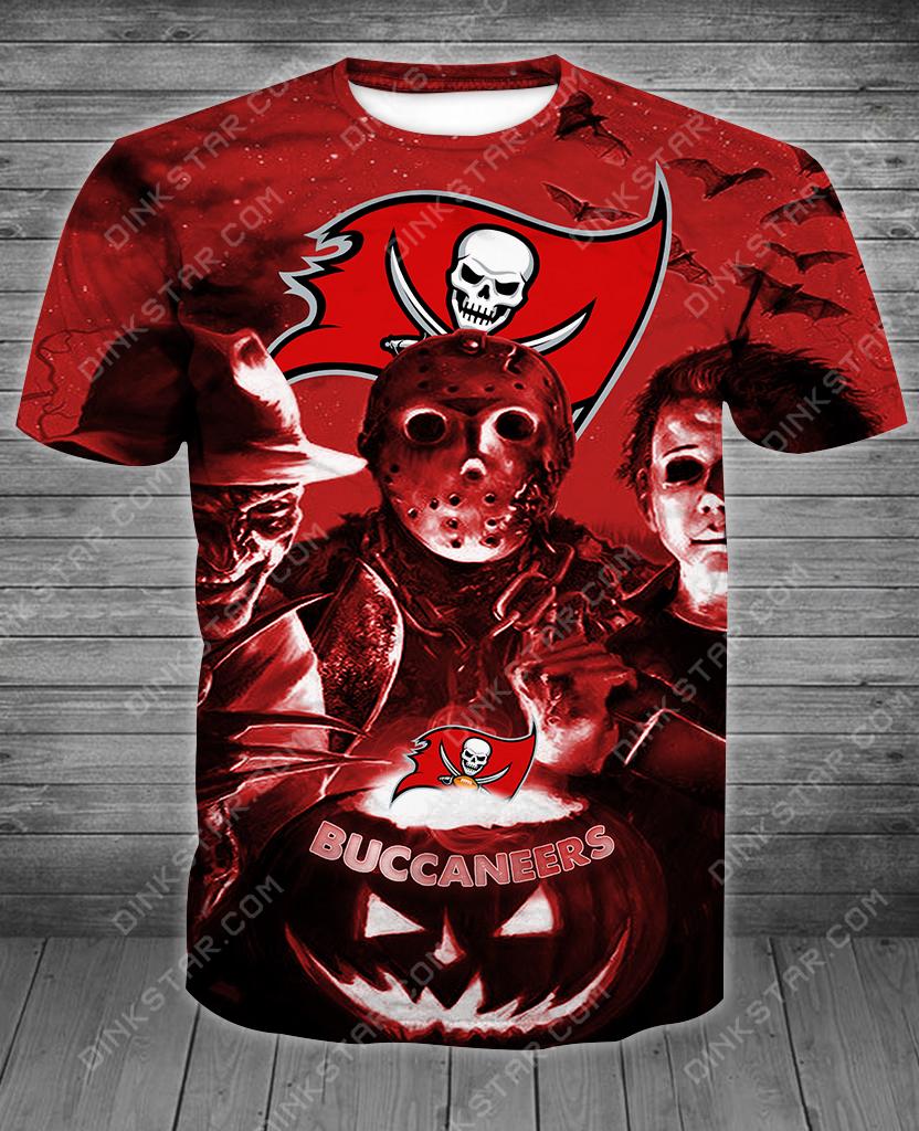 Tampa Bay Buccaneers Halloween Limited Edition Unisex All Over Print Full 3D T-shirt Sweater Hoodie