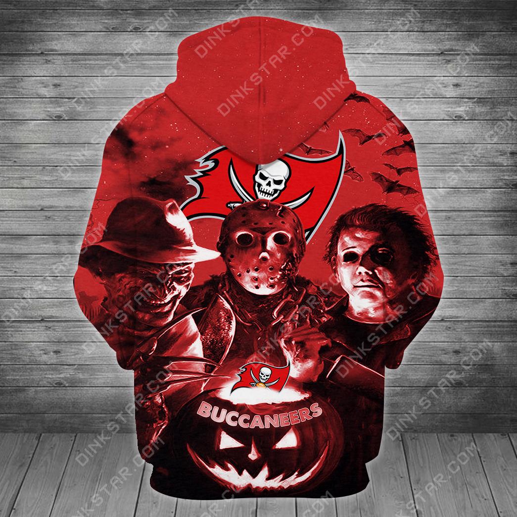 Tampa Bay Buccaneers Halloween Limited Edition Unisex All Over Print Full 3D T-shirt Sweater Hoodie